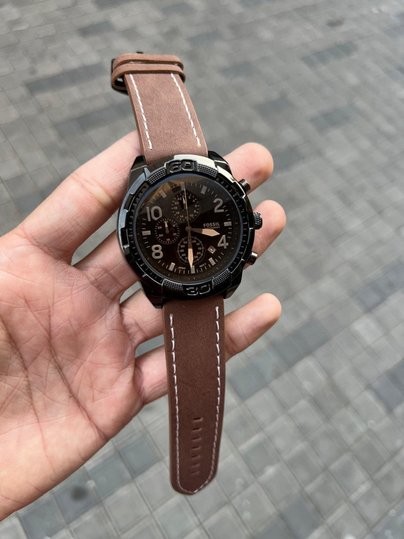 Fossi l Bronson chronograph