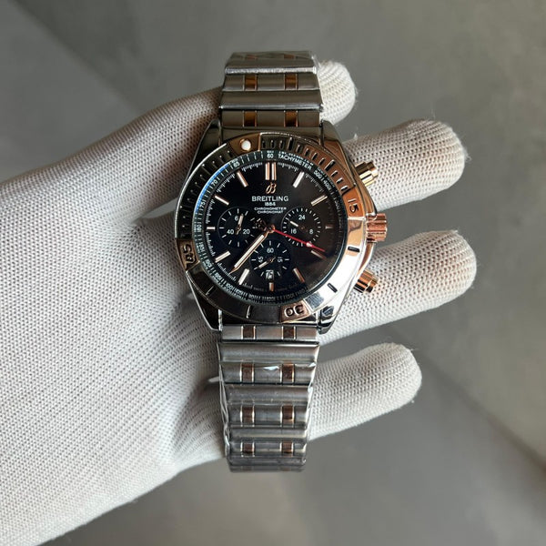Breitling 1884 Chronomat Dual Tone Black Dial
