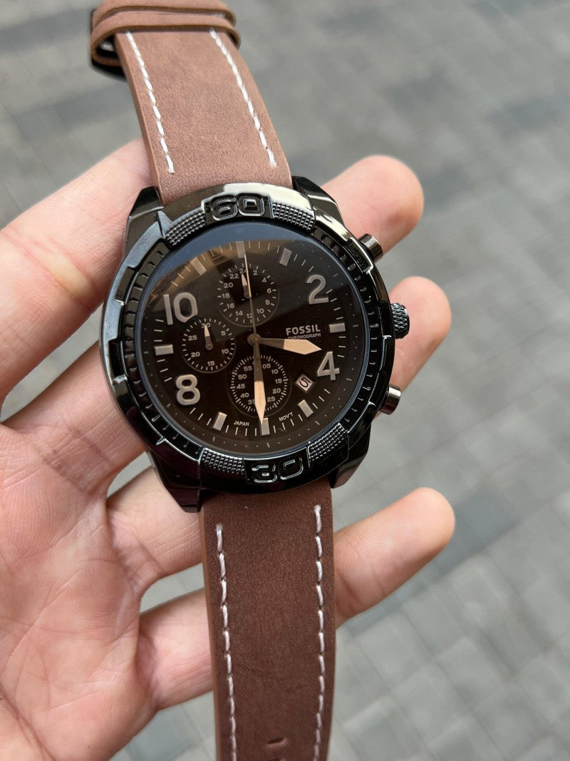 Fossi l Bronson chronograph