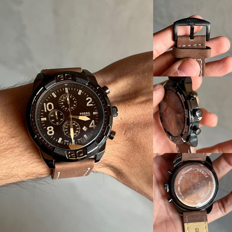 Fossi l Bronson chronograph