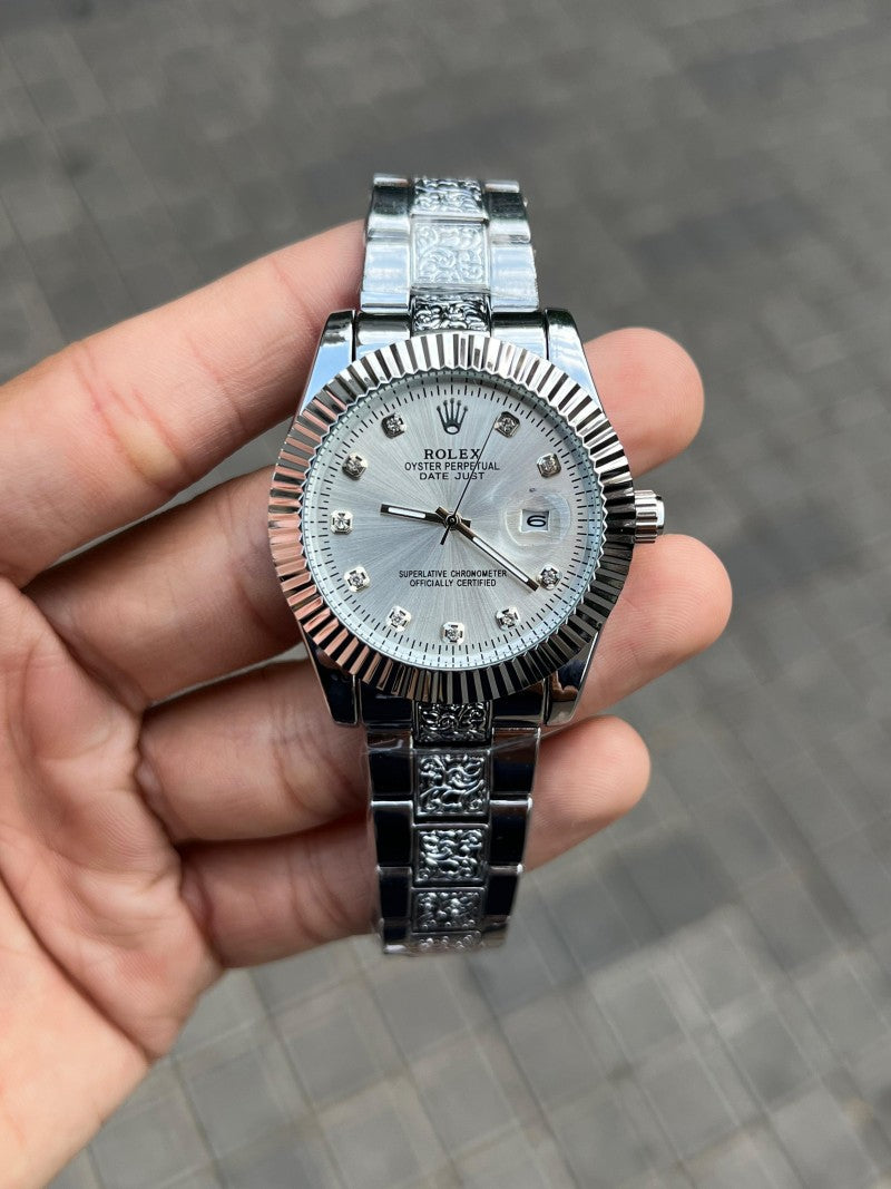 Role x Date just Vintage Silver Quartz