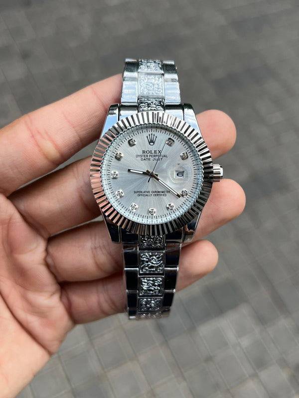 Role x Date just Vintage Silver Quartz