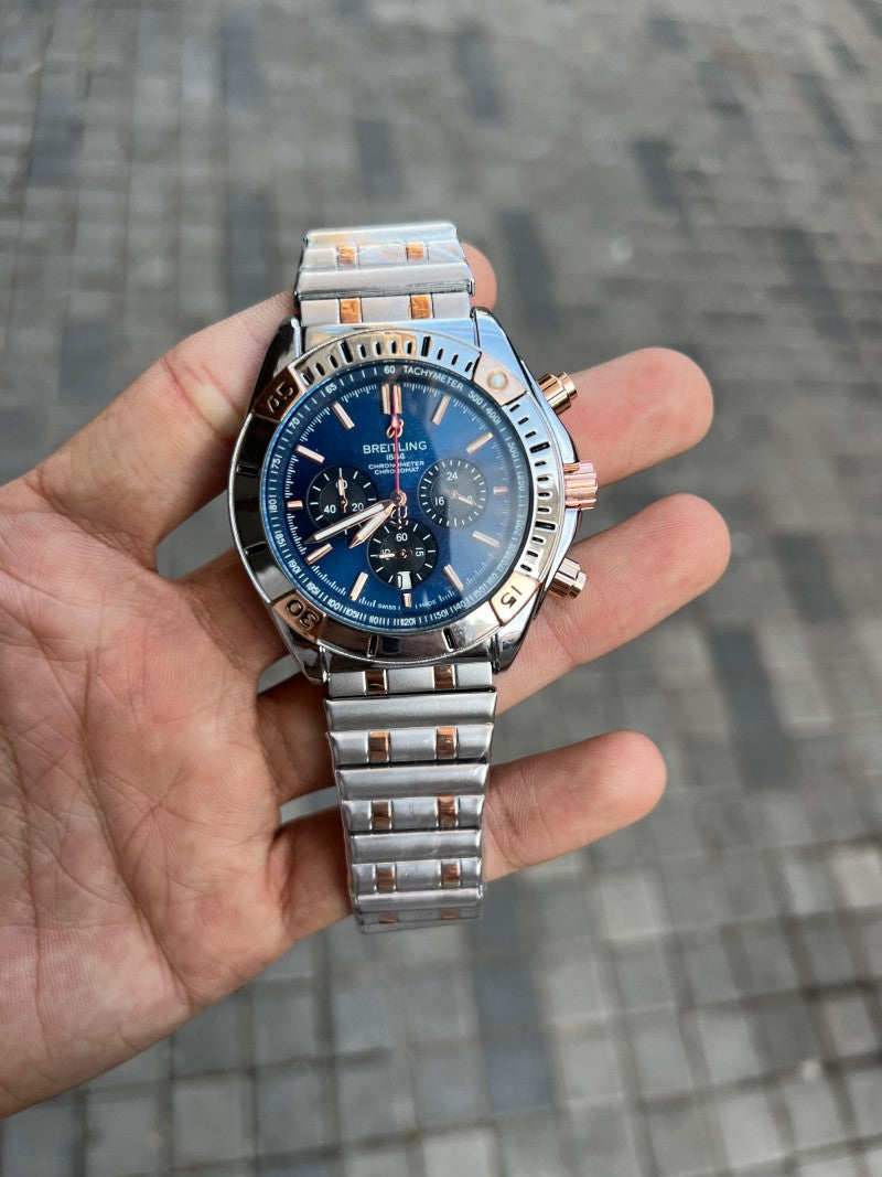 Breitling 1884 Chronomat Dual Tone Blue Dial Main image