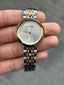 Calvin Klei n Slim Women s Gold Two Tone White