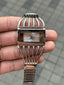 Louis Vuitto n Women Luxury Cuff Bracelet Rectangular Dial