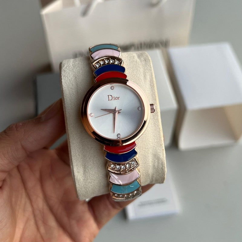 Dio r Women s White Dial