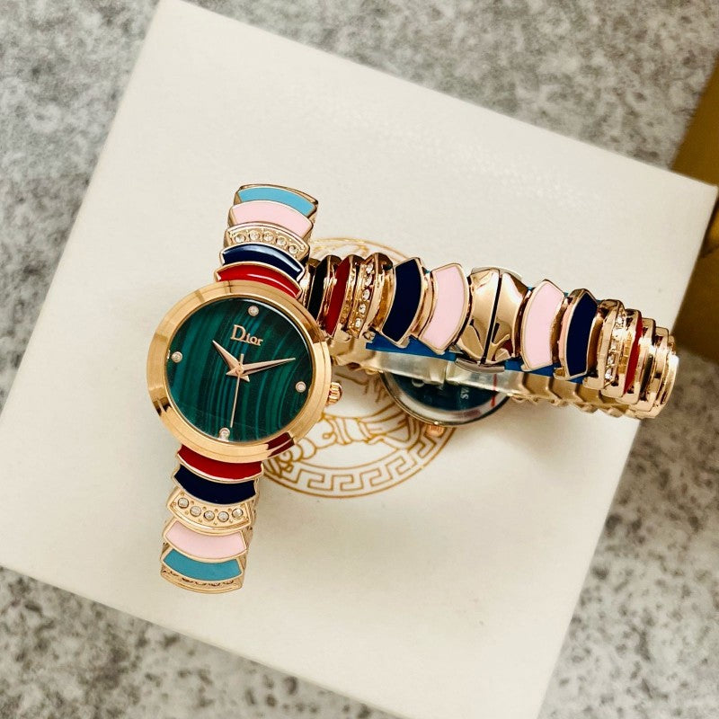 Dio r Women s Green Dial
