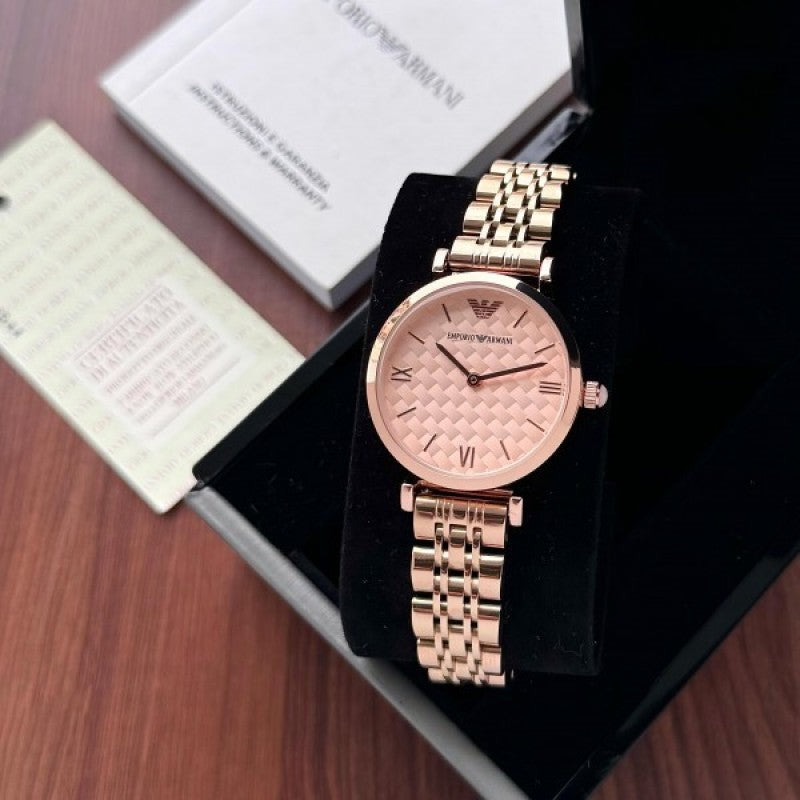 Emporio Arman i Women s Rose Gold Mate