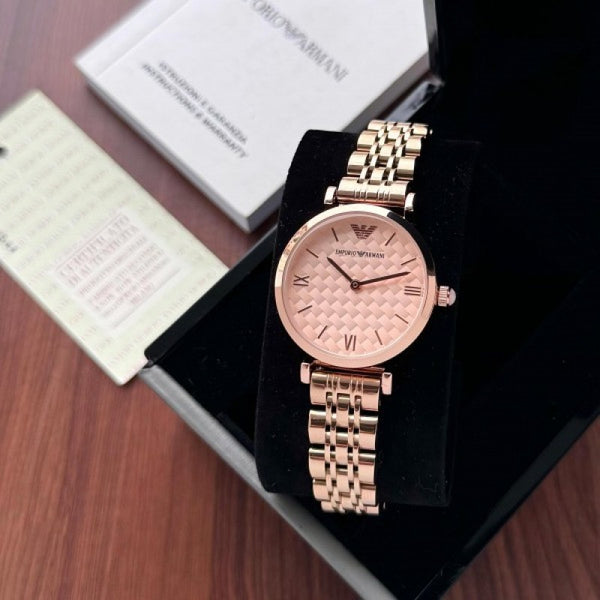 Emporio Arman i Women s Rose Gold Mate