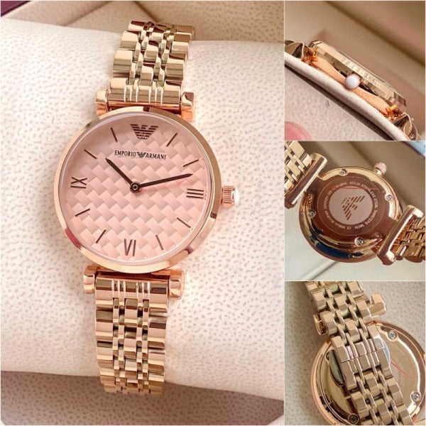 Emporio Arman i Women s Rose Gold Mate