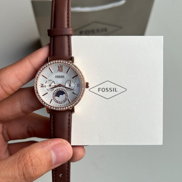 Fossi l Leather Women s Brown