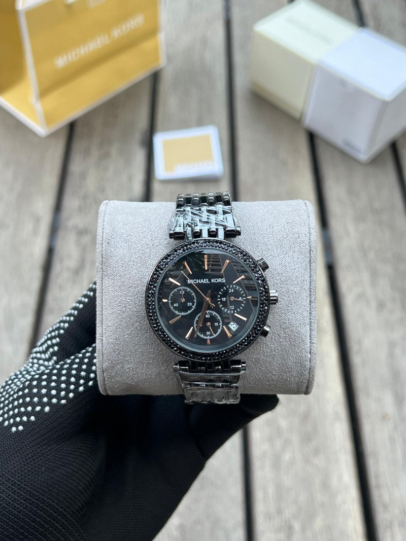 Michael Kor s Chronograph Full Black
