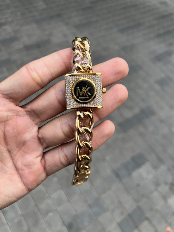 Michael Kor s Chain Lock Golden Womens