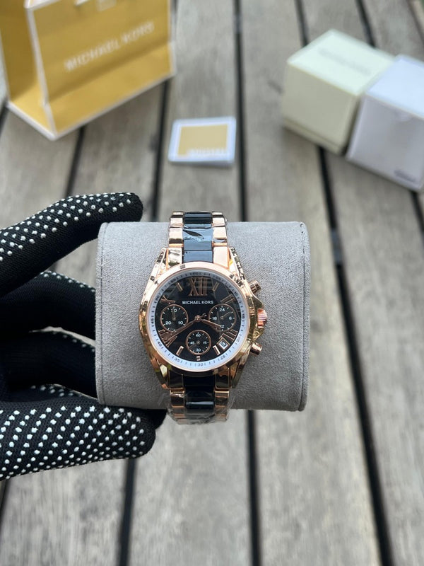 Michael Kor s Roman Black RoseGold