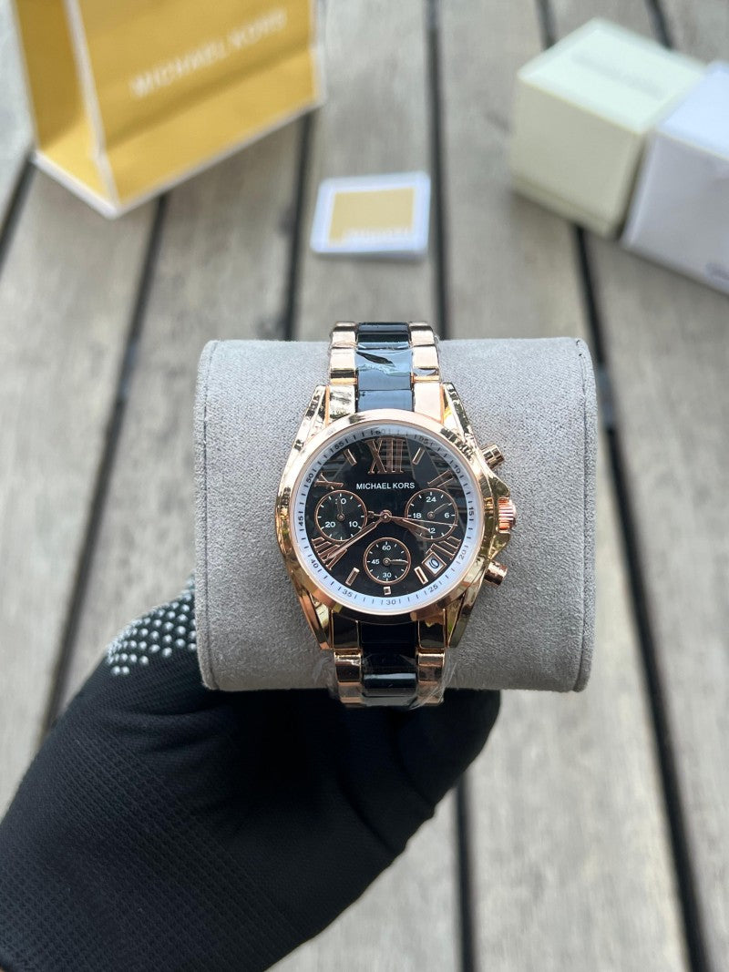 Michael Kor s Roman Black RoseGold
