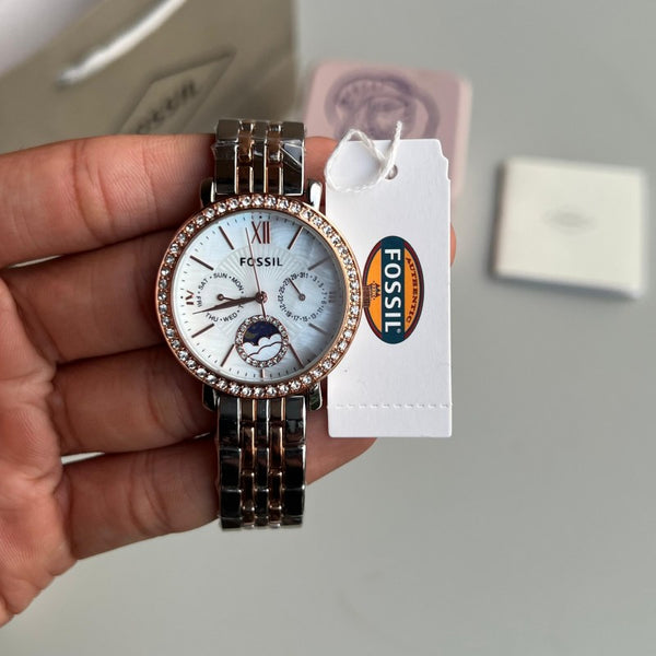 Fossi l Chronograph Women s Dual Tone