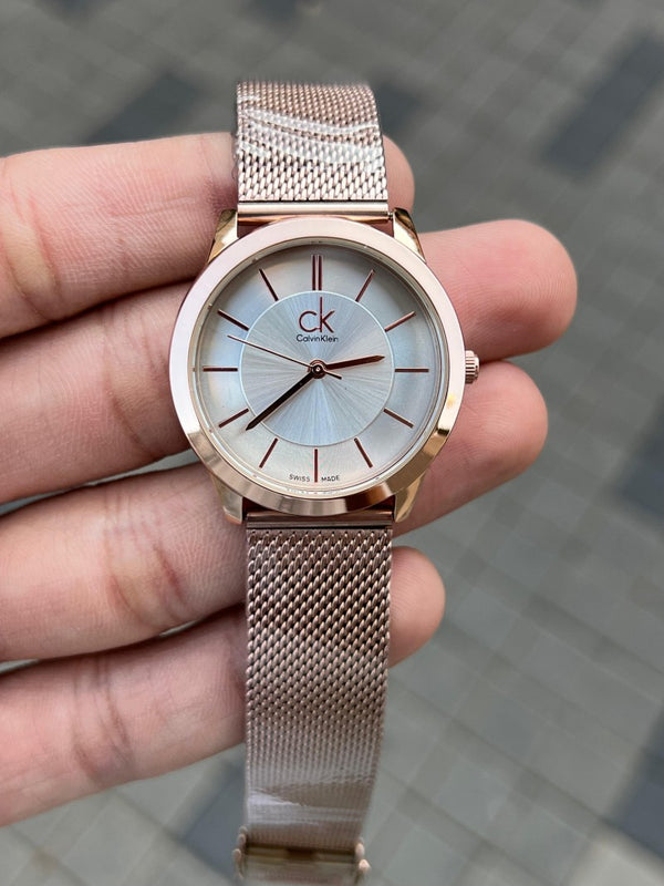 Calvin Klei n Women s Rose White