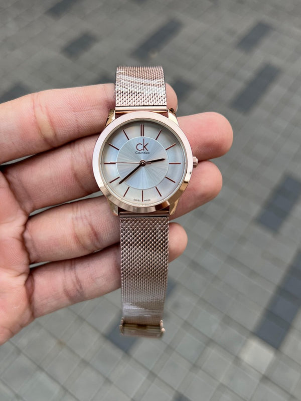 Calvin Klei n Women s Rose White