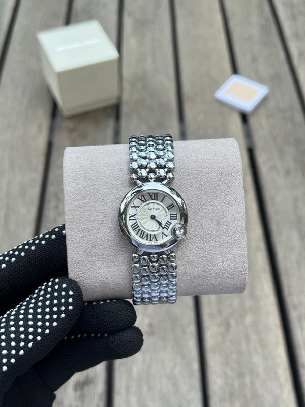 Cartie r Ballon Women Silver White