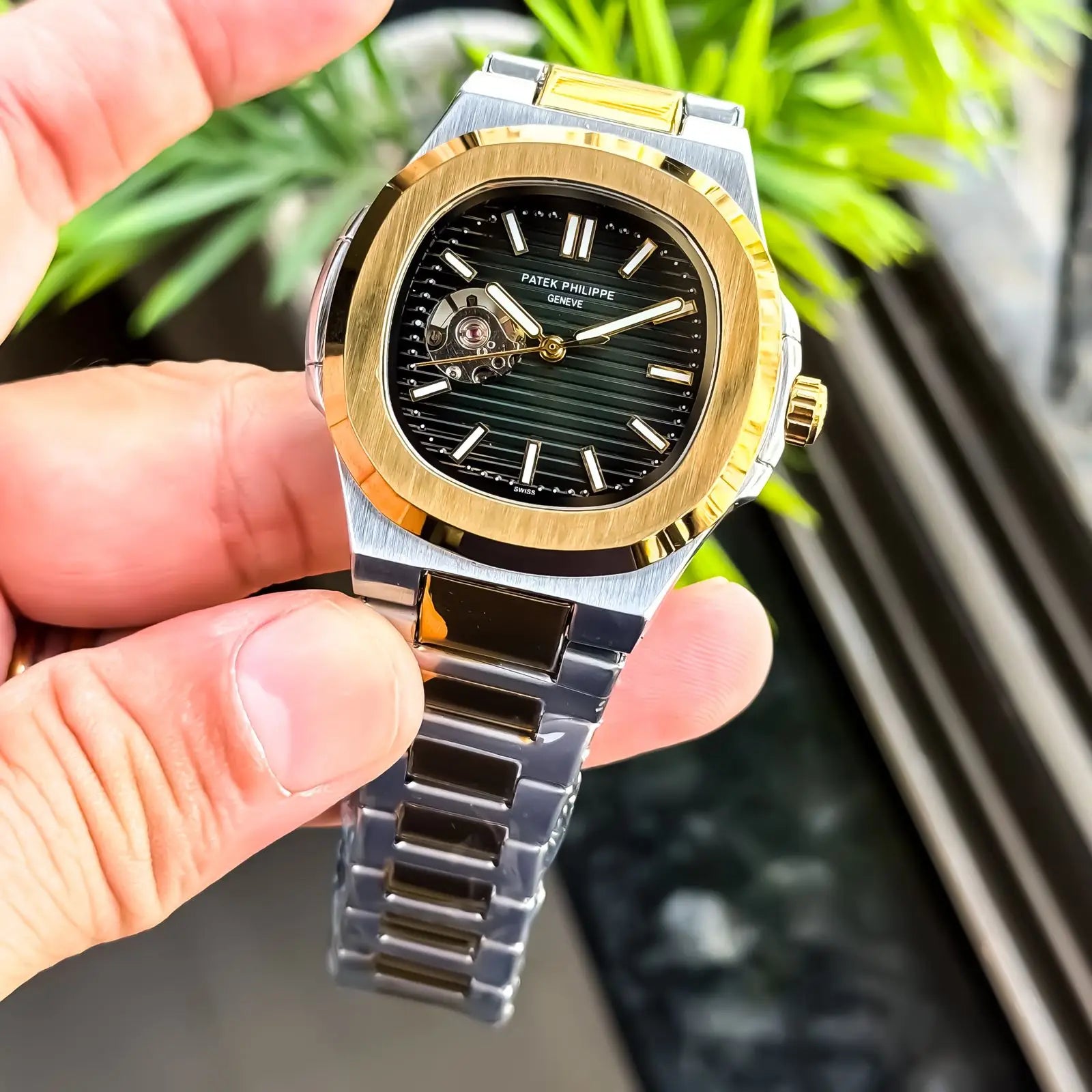 PATEK_PHILIPPE_GOLD_TT_GREEN