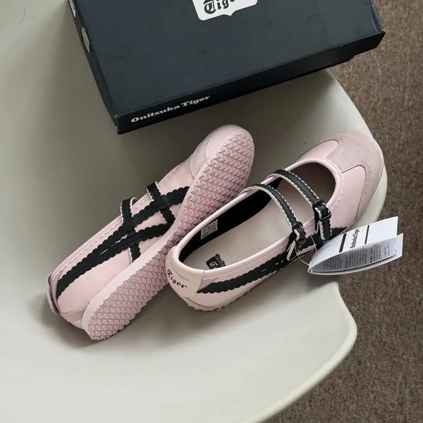 Onitsuka Tiger Mexico 66 TGRS Crystal Pink  7A Premium Ladies Sneakers D-2091