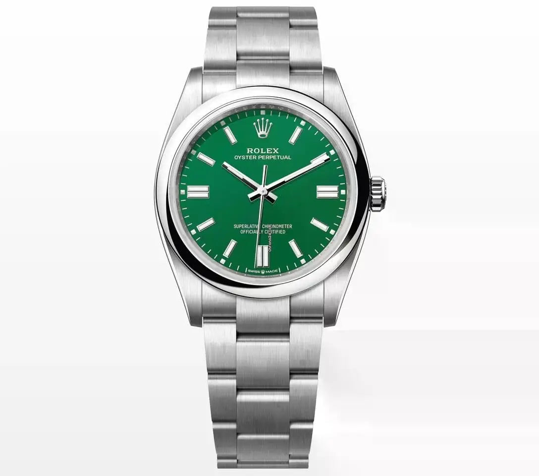 Rolex Oyster Perpetual 41 Green Dail Main image