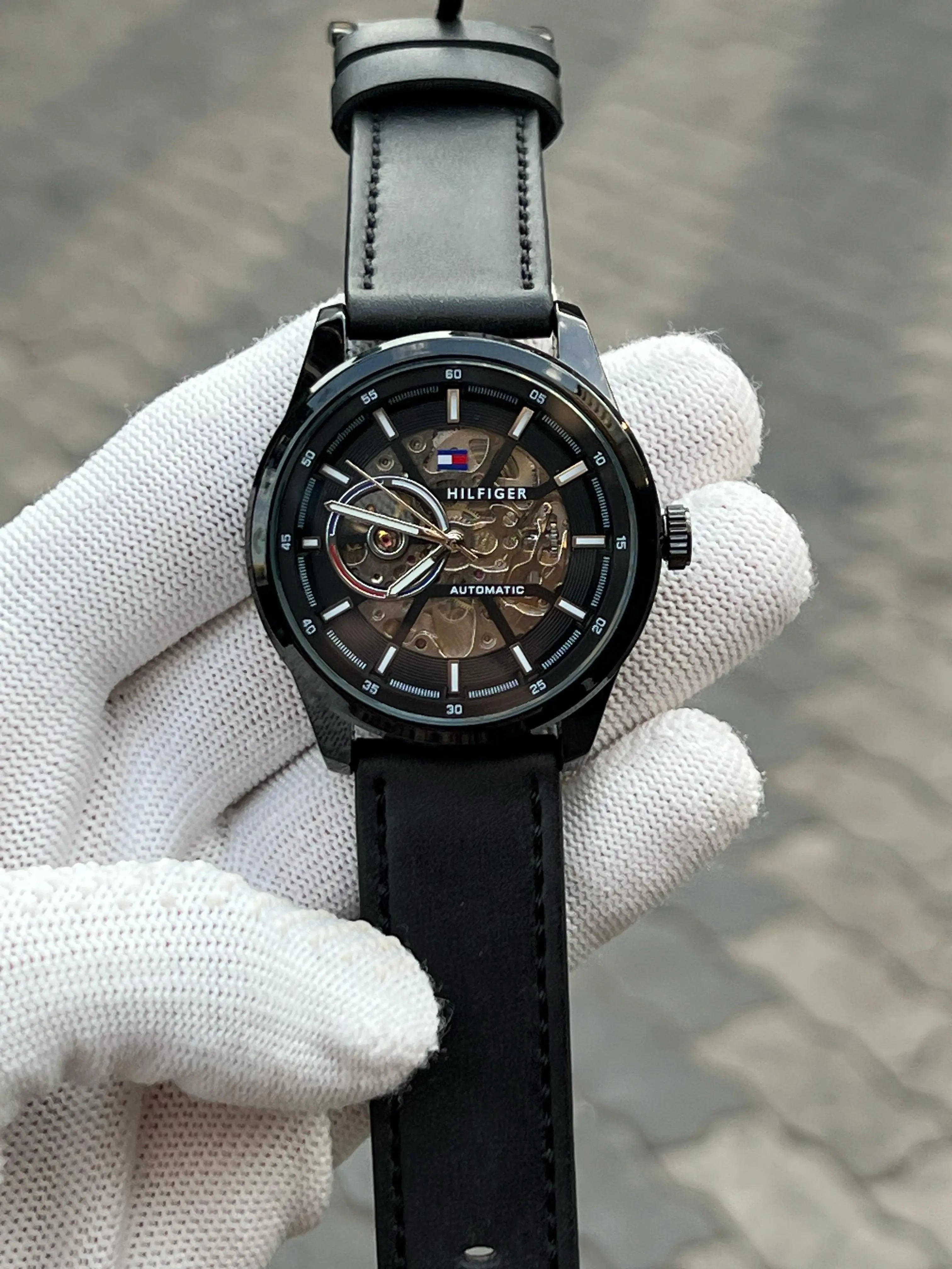 Tommy Hilfiger Automatic Leather Belt Main image