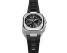 Bell & Rose BR-X5 Black Rubber Steel 41mm