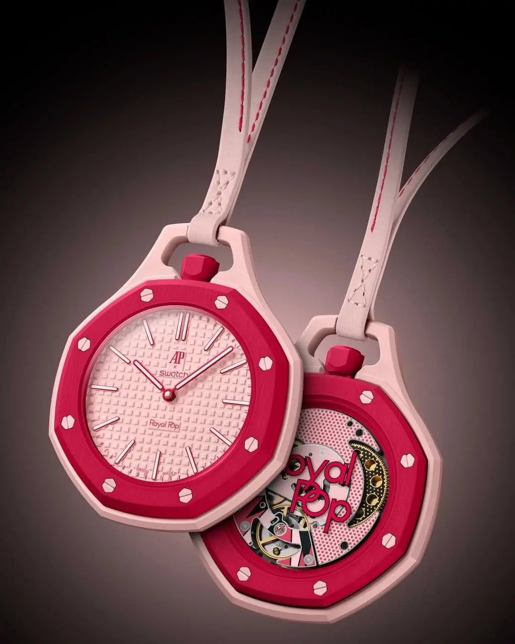 AP x Swatch Royal Pop `Otto Rosso’