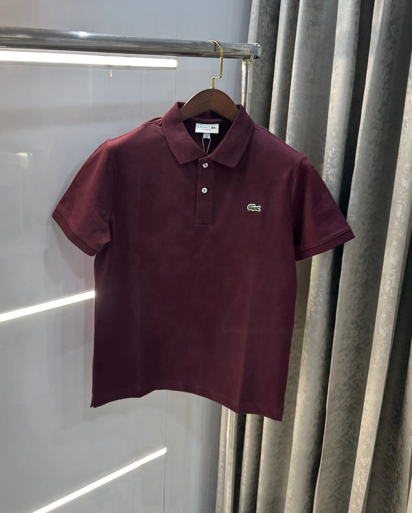 Lacost e Wine Logo Work Premium Polo T-Shirt