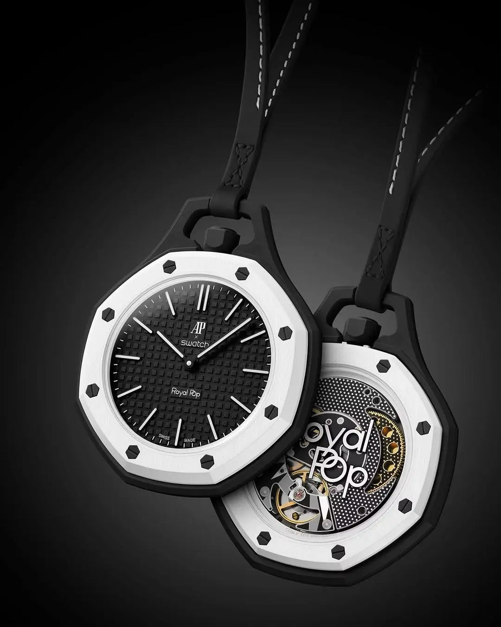 AP x Swatch Royal Pop `Ocho negro’