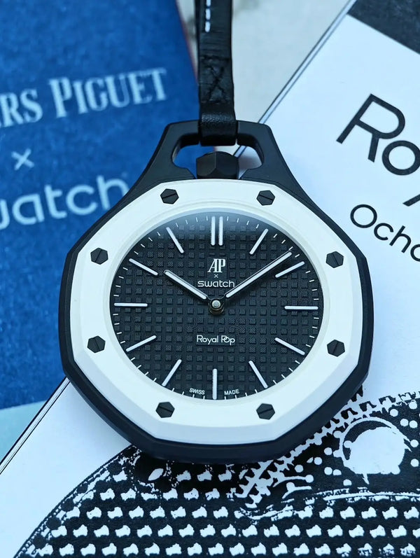 AP x Swatch Royal Pop `Ocho negro’
