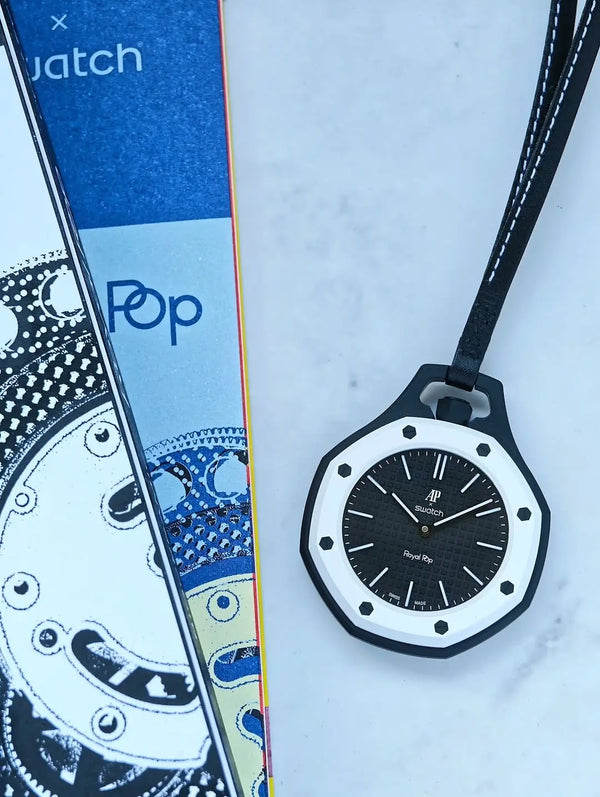 AP x Swatch Royal Pop `Ocho negro’