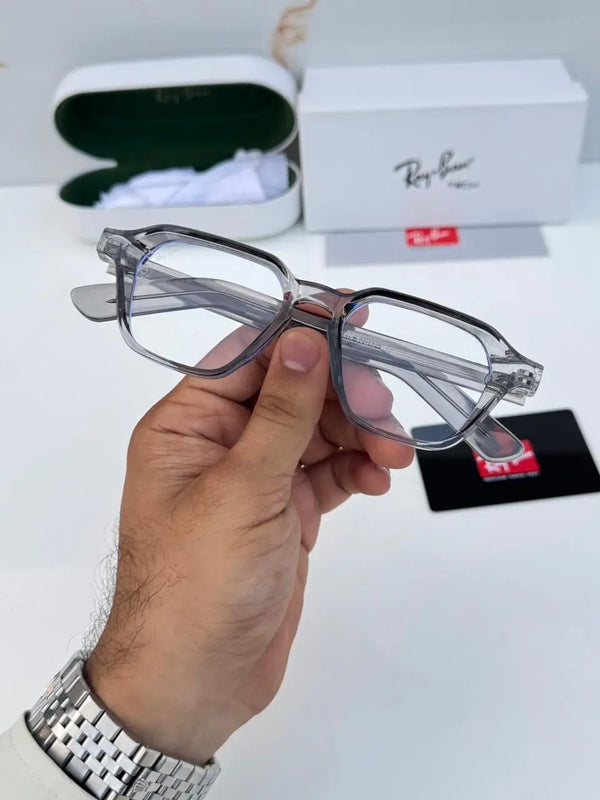 rayban 1115 grey plano