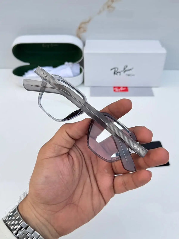 rayban 1115 grey plano