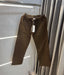 Calvin Klein Brown Premium Linen Trouser