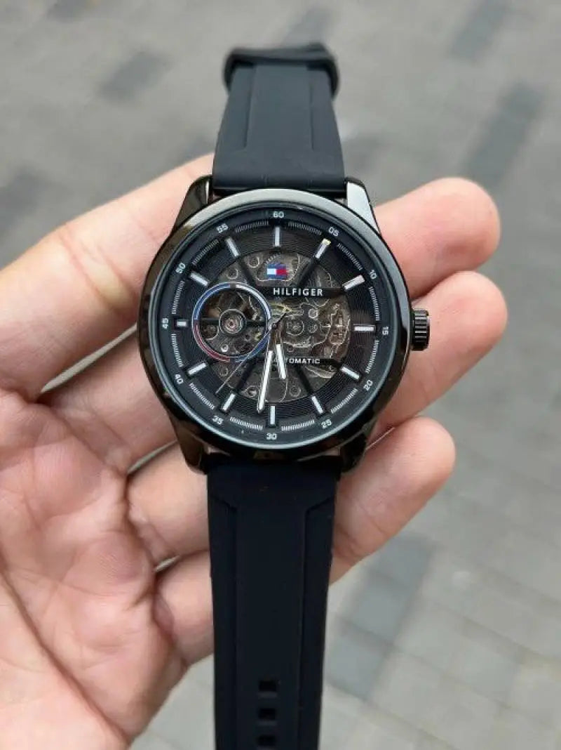 Tommy Hilfiger Automatic silicon belt
