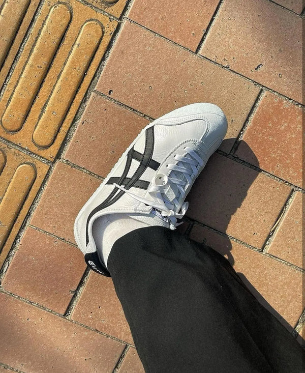 Onitsuk_a Tiger Mexico 66 White Black Mens 7A Premium Quality Sneakers D-1784