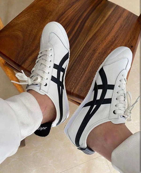 Onitsuk_a Tiger Mexico 66 White Black Mens 7A Premium Quality Sneakers D-1784