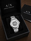 Armani Exchange (A|X) Skeleton Automatic japan