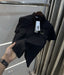 Kar l Lagerfled Black Imported Polo T-Shirt
