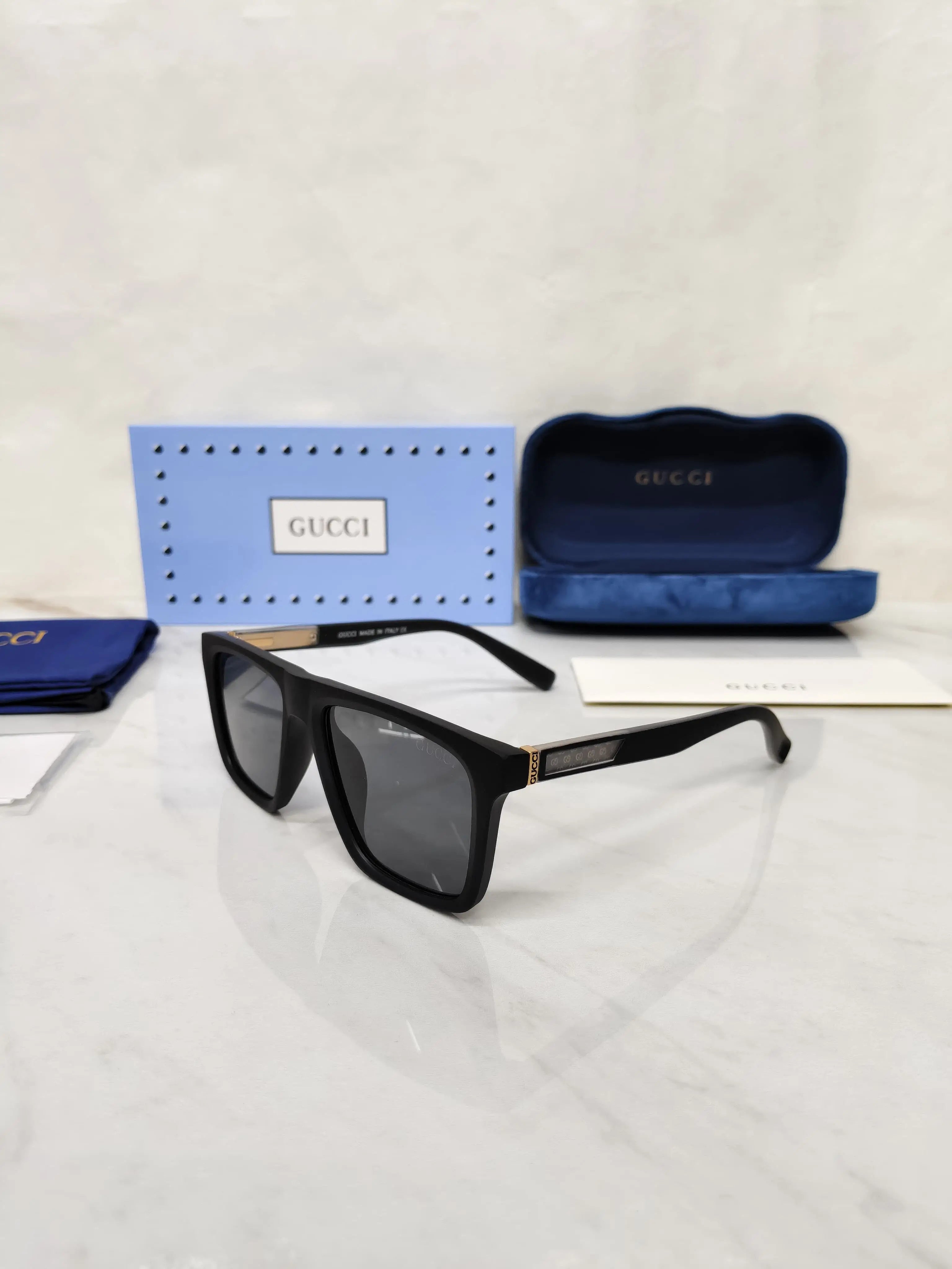 Gucci 2204 BLACK GREY MATT