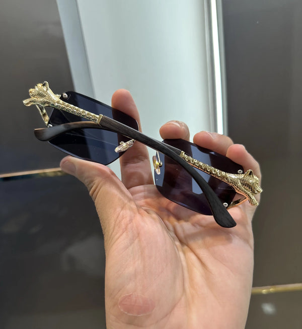 Cartie r Gold Black Jaguar Premium Shades 003