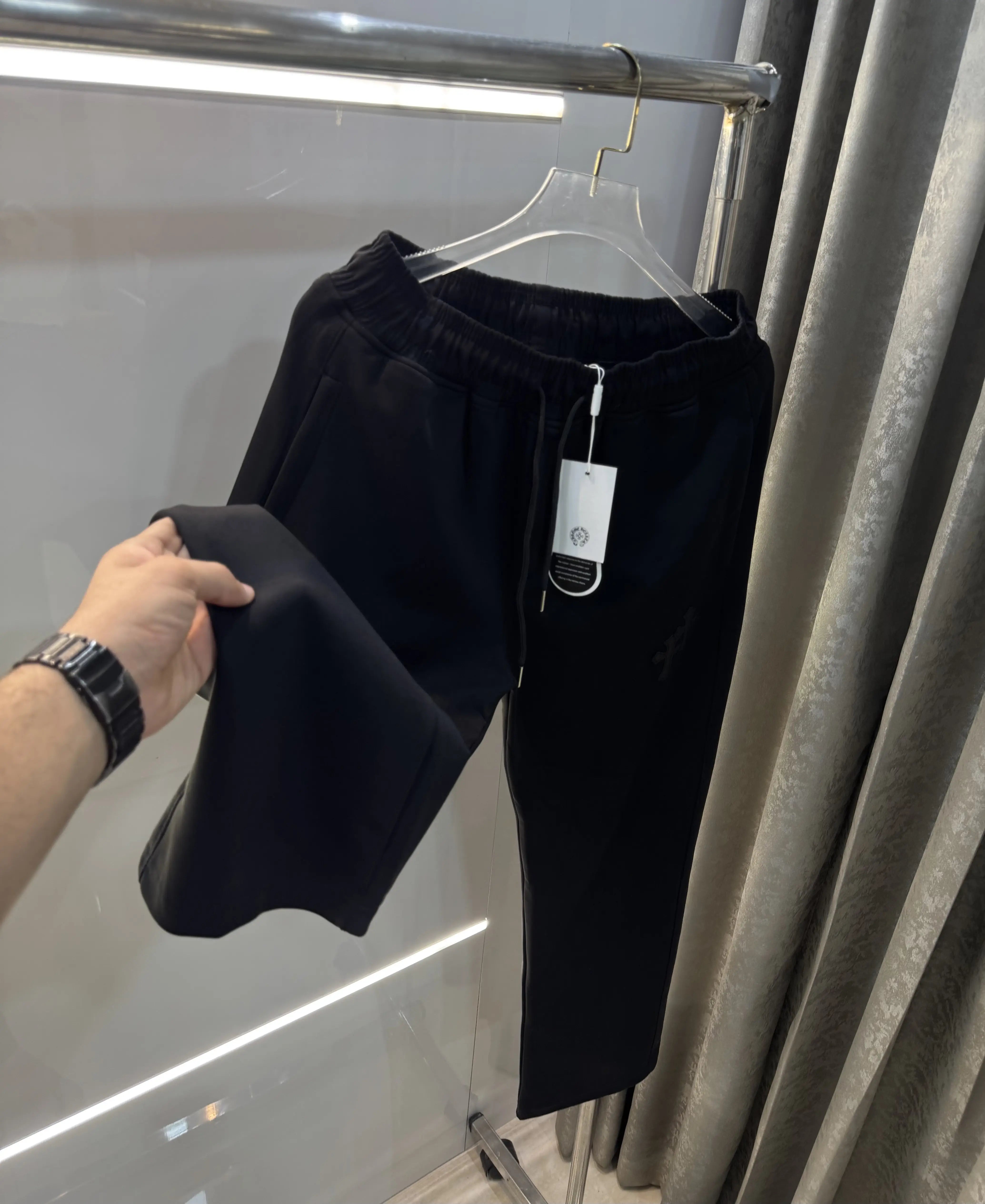 Chrome Hearts Black Premium Trackpant Main image