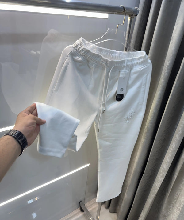 Chrome Hearts White Premium Trackpant