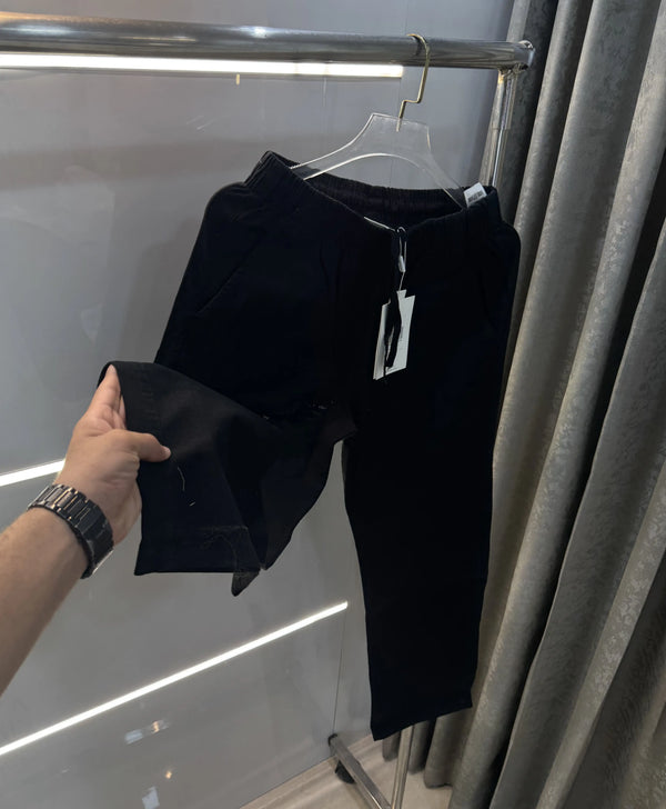 Calvin Klein Black Premium Linen Trouser