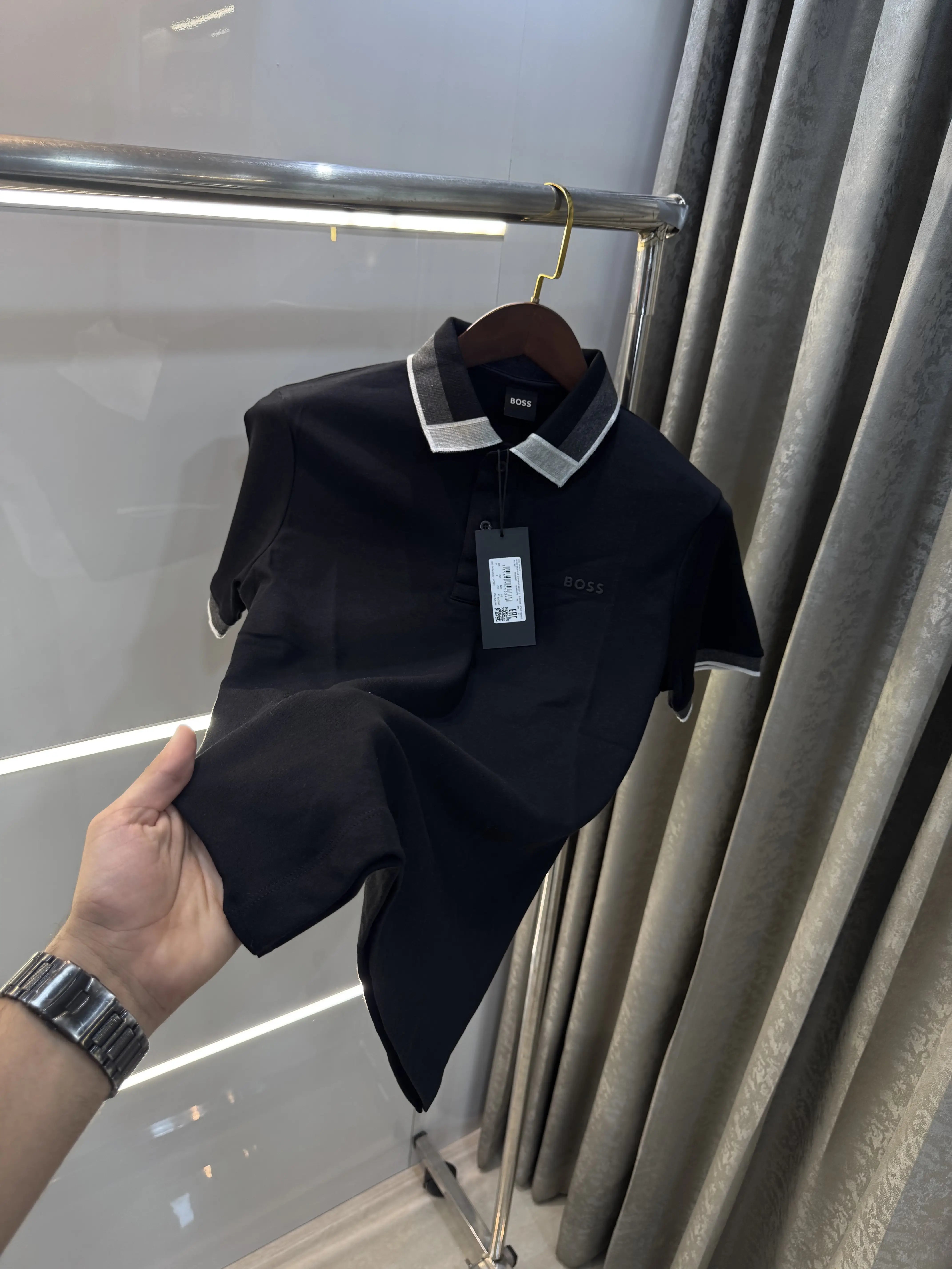 Hugo Boss Black Logo Work Premium Polo T-shirt Secondary image