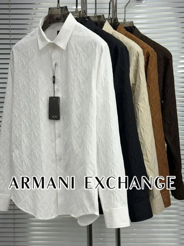 Arman i Exchange Brown Luxury Shirt With Premium Box Packing