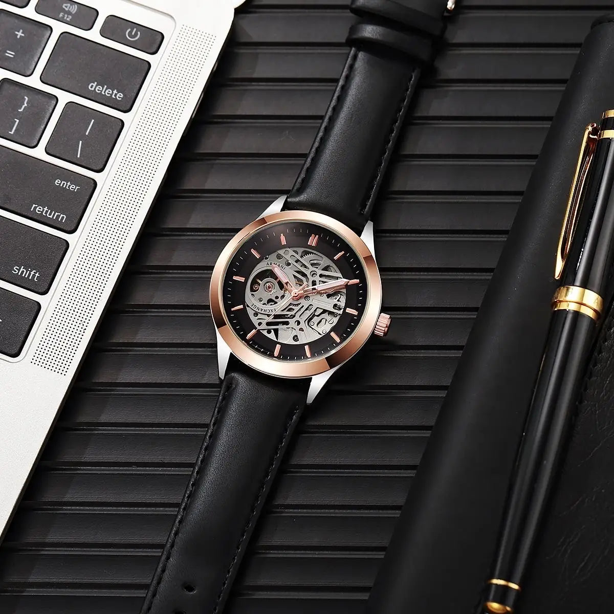 Armani Exchange (A|X) Leather Automatic japan Main image