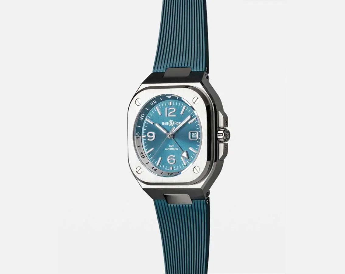 Bell & Rose BR 05 GMT Sky Blue 41 mm Secondary image